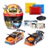Metal Machines Speed Heroes meglepetés játékszett bukósisakban, 2 db kisautóval