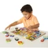 Kép 2/3 - M&D, Fa Készségfejlesztő Játék, Óriás Puzzle, Számok