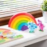 Kép 2/3 - M&D, Fa Készségfejlesztő Játék, Szivárvány Puzzle