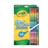 Kép 2/3 - Crayola: Vékonyan és vastagon fogó lemosható filctoll készlet 50 db (7555)