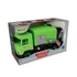 Kép 2/3 - Wader Middle Truck kukásautó 43cm zöld (32103W)