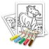 Kép 2/2 - Crayola Color Wonder Állatok a tanyán maszatmentes kifestő (75-2817)
