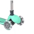 Kép 2/4 - Ybike Yvolution: Glider Air összecsukható, világító, háromkerekű roller zöld (YS29G4)