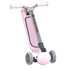 Kép 2/5 - Ybike Yvolution: Glider Air összecsukható, világító, háromkerekű roller rózsaszín (YS29P4)