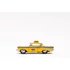 Kinsmart 1957 Chevrolet Bel Air (taxi) fém autó nyitható ajtókkal 1:40 (többféle)