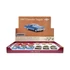 Kinsmart 1967 Chevrolet Impala fém autó nyitható ajtókkal 1:43(PIROS)