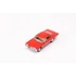 Kinsmart 1967 Chevrolet Impala fém autó nyitható ajtókkal 1:43(PIROS)