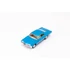 Kinsmart 1967 Chevrolet Impala fém autó nyitható ajtókkal 1:43(PIROS)