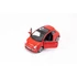 Kinsmart 2007 Fiat 500 fém autó nyitható ajtókkal 1:28 (többféle)