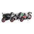 TOP CARS Aprilia RSV4 RR 2020 és Suzuki GSX R1000R fém motor 1:12 (többféle)