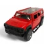 Fém autó, hátrahúzós, ajtónyitós, jeep, Hummer szerû, 3 szín, 11 cm, 12/disp.
