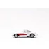 Kinsmart Chevrolet Corvette 1957 fém autó nyitható ajtókkal 1:34 (többféle)