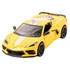 Diecast Corvette 2021 fém autó nyitható ajtókkal 1:34 (többféle)