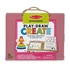 Melissa & Doug Kreatív játék, Letörölhető rajzoló és mágneses játékkészlet - hercegnő
