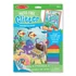 Melissa & Doug Kreatív játék, Glitter képkészítő, tenger