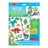 Melissa & Doug Kreatív játék, Glitter pufi matrica készítő, kaland