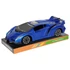 Autó, lend., 2 szín, 25 cm, Lamborghini Szerû, 27x11 cm plf.