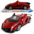 Autó, verseny, ajtónyitós, lend., Lamborghini, 2 szín, 33x11 cm plf.