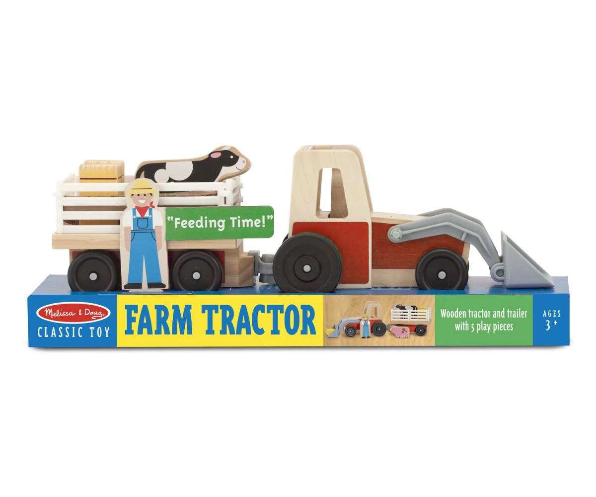M&D, Fa Jármű, Traktor Kiegésztőkkel_K