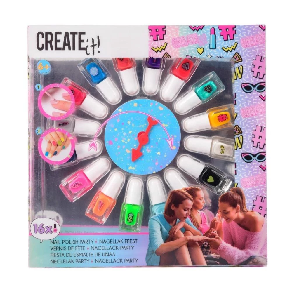 Canenco, Create It! Körömlakk 16 Db-Os Party Szett