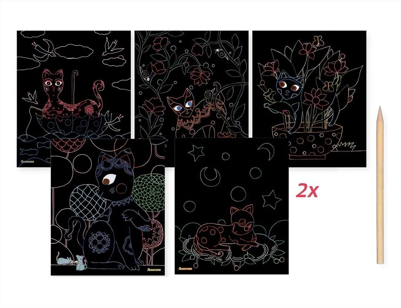 Sycomore Artissimo Karckép készítő - macskák 