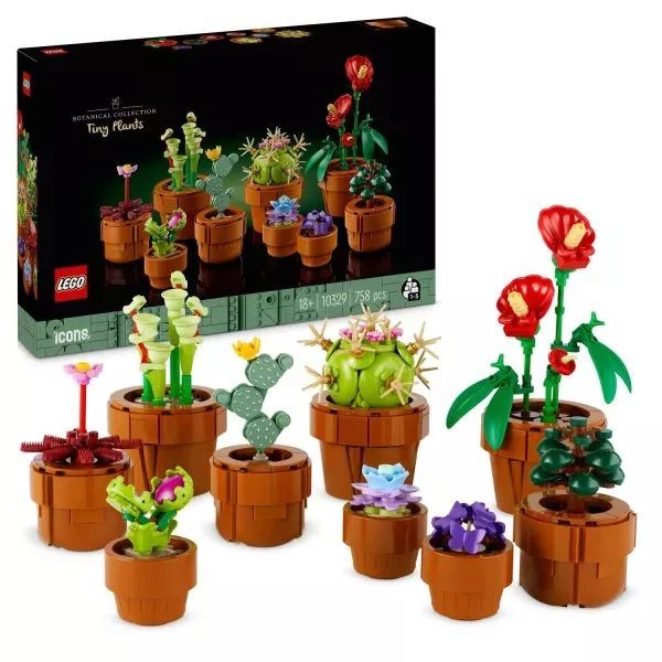 LEGO® Icons Apró cserepes növények (10329)