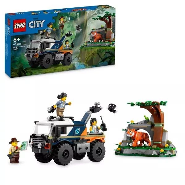 LEGO® CITY: Dzsungelkutató terepjáró 60426 (240748)