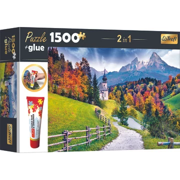 Trefl: Vidék puzzle - 1500 darabos + ragasztó (26175)