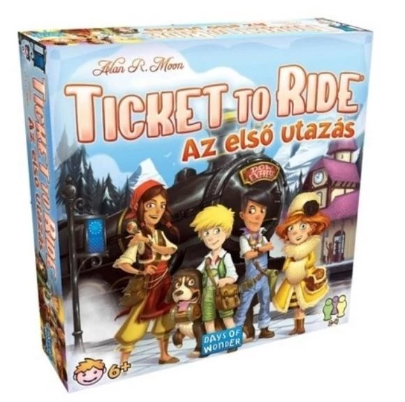 Ticket To Ride Az első utazás társasjáték (ASM34554)