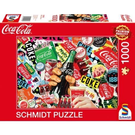 Schmidt Coca Cola - Coke it is! 1000 db-os puzzle (4001504599164)