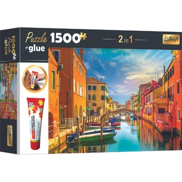 Trefl: Velence puzzle - 1500 darabos + ragasztó (26179)