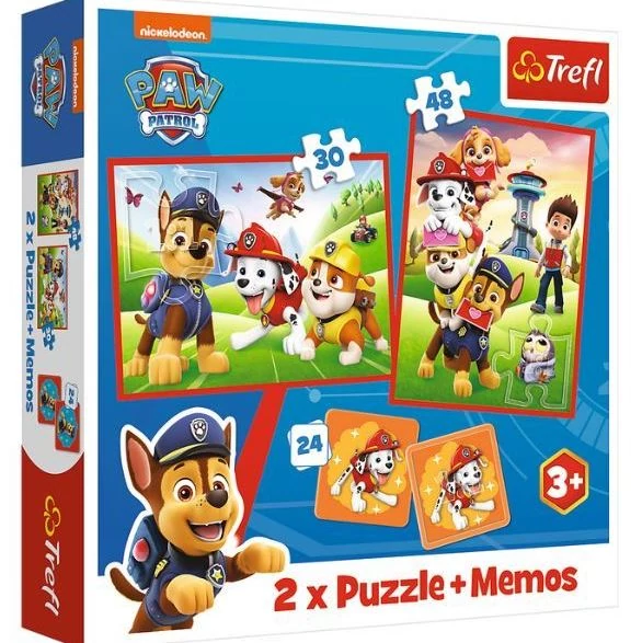 Trefl Mancs őrjárat puzzle és memória játék (226374)