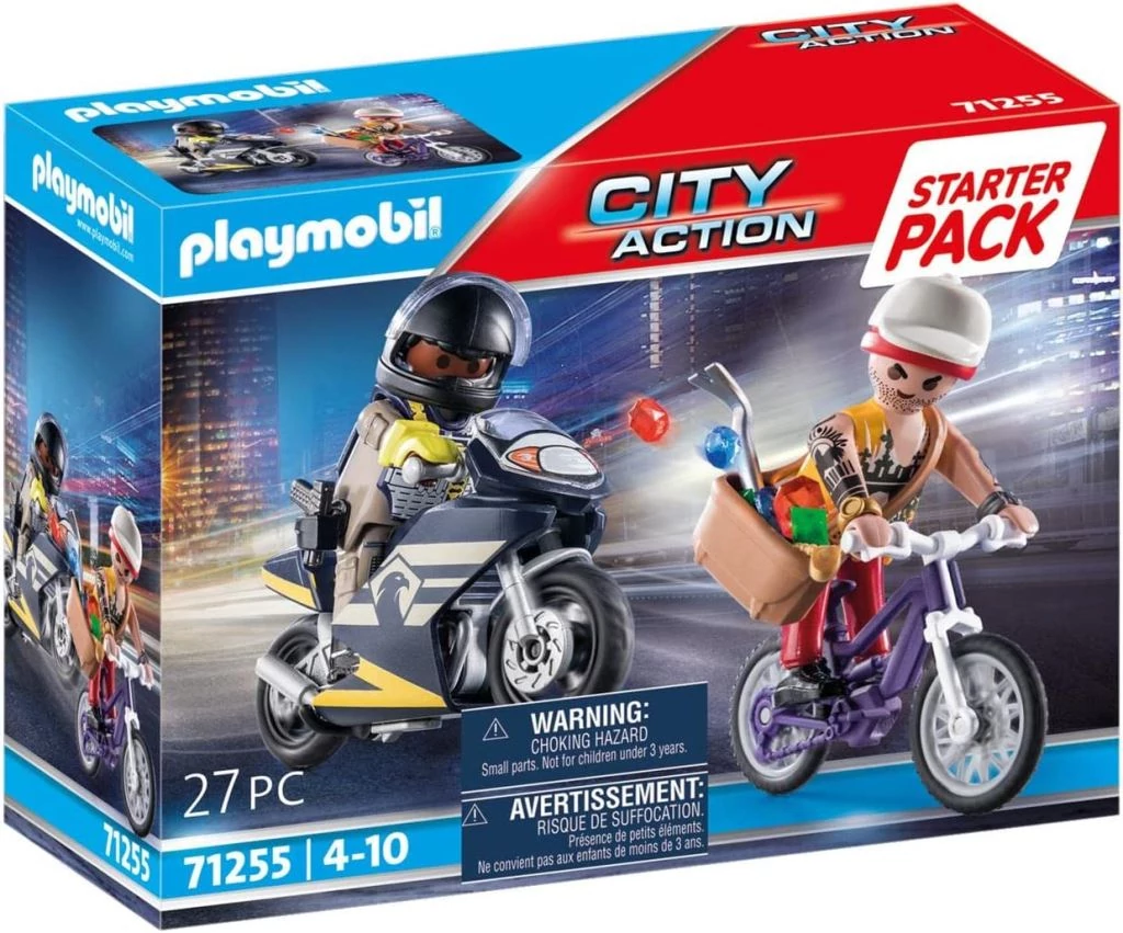 Playmobil Starter Pack - Biztonsági őr & ékszertolvaj (71255)