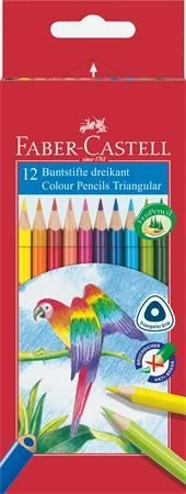 Faber-Castell Papagáj színes ceruza készlet 12 különböző szín (116512)