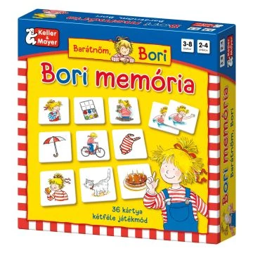 Keller - Mayer Bori Memória készségfejlesztő társasjáték (713809)