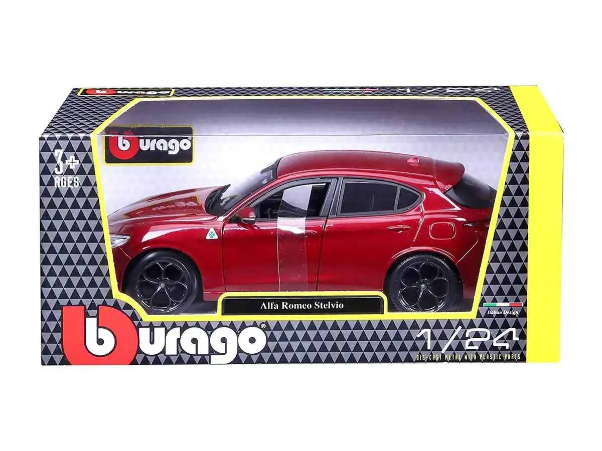 Bburago Alfa Romeo Stelvio fém autó 1:24