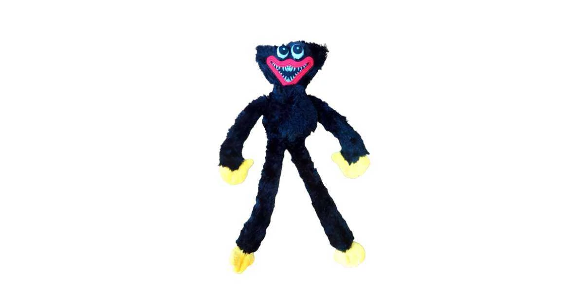 ASKSA Poppy Playtime Huggy Wuggy plüss 40 cm fekete (többszemű)