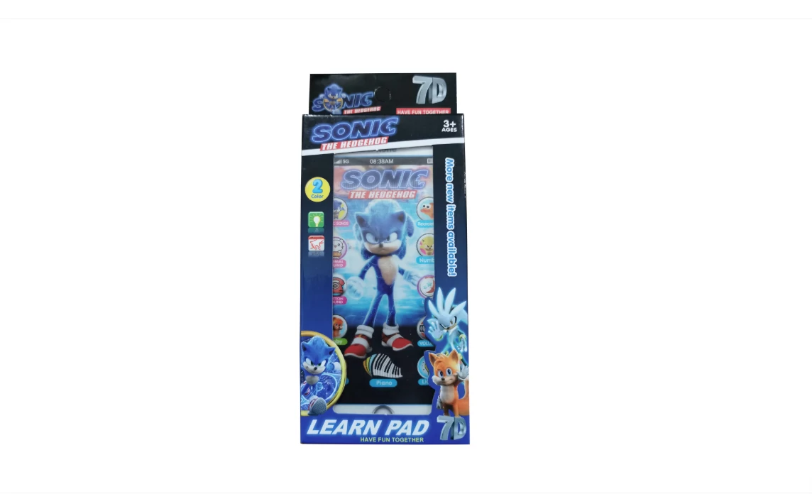 Sonic okostelefon hanggal és fénnyel