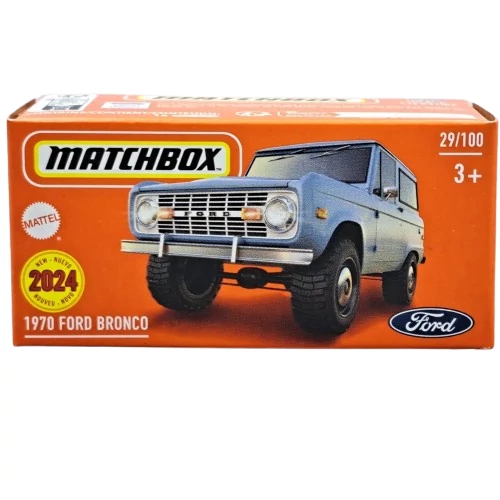 Matchbox 1970 Ford Bronco fém autó 1:64