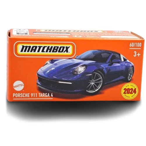 Matchbox Porsche 911 Targa 4 fém autó 1:64