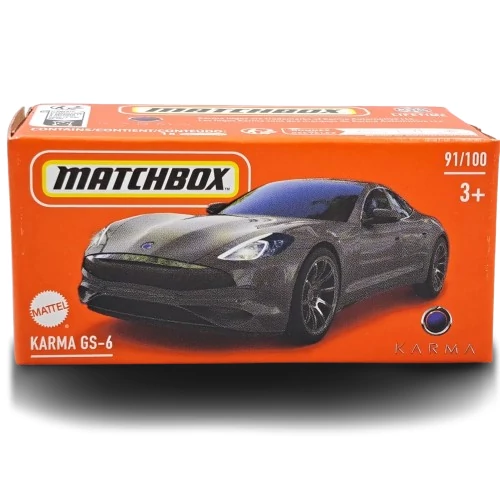 Matchbox Karma GS-6 fém autó 1:64