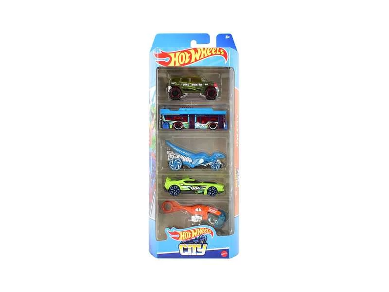 Hot Wheels City szett 5db-os