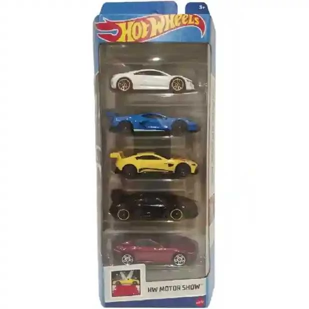 Hot Wheels Motor Show szett 5db-os