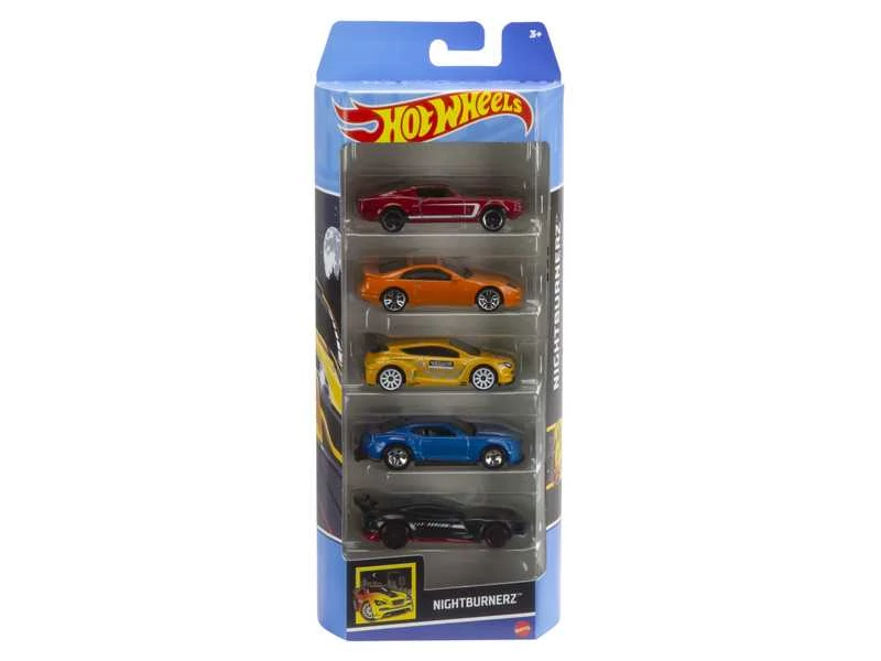 Hot Wheels Nightburnerz szett 5db-os