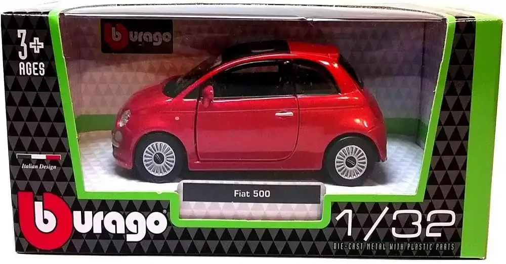 Bburago Fiat 500 fém autó 1:32