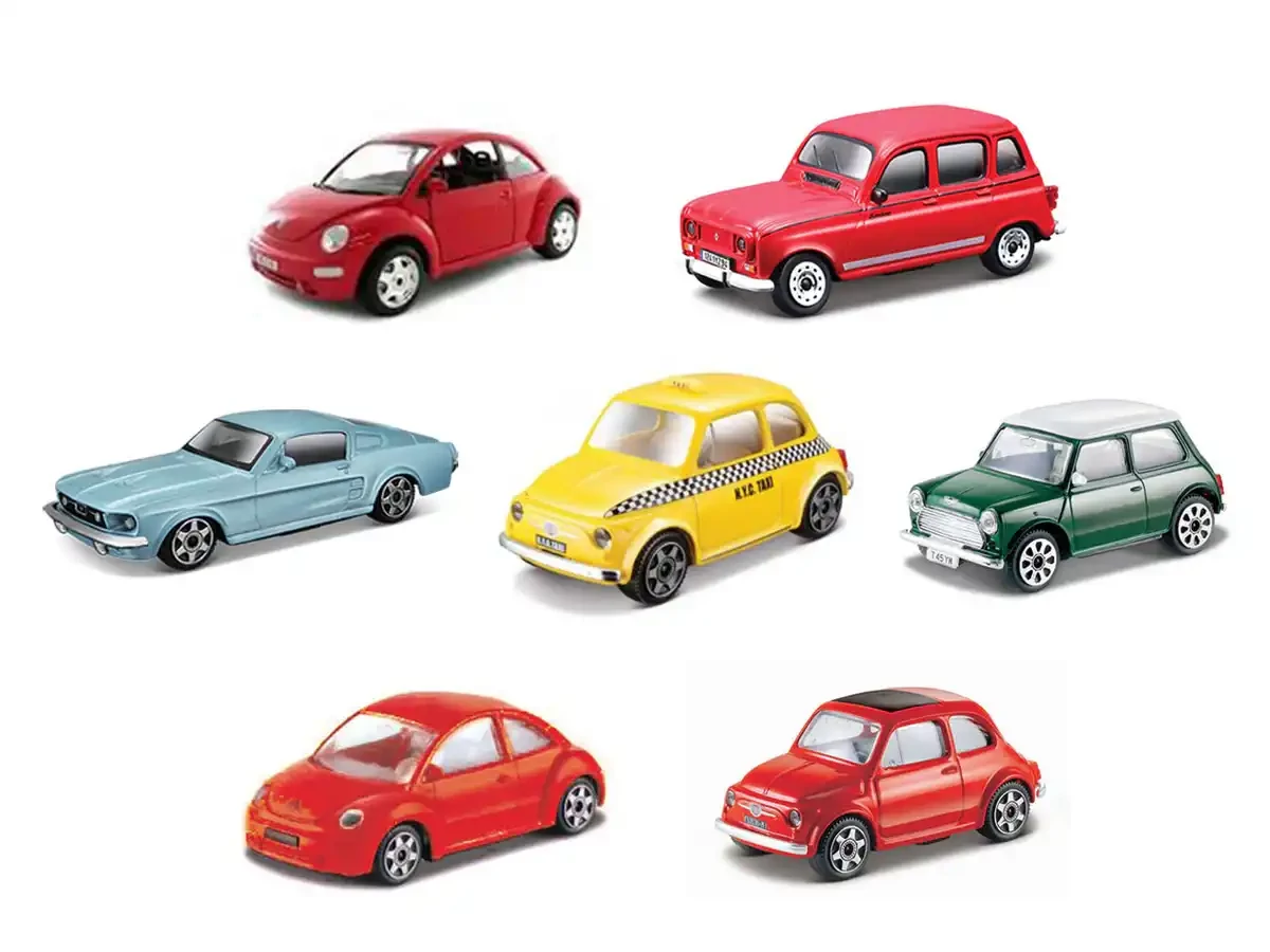 Bburago Street Fire klasszikus fém autók 1:43 (többféle)