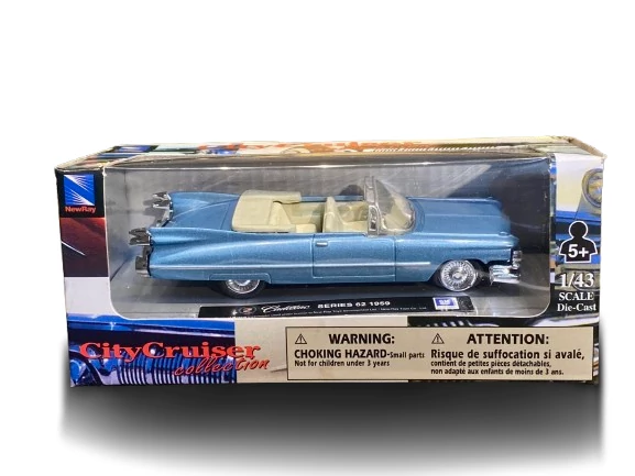 CityCruiser 1959 Cadillac Series 62 fém autó 1:43