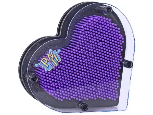 Pin It! 3D szív alakú kézlenyomat készítő lila