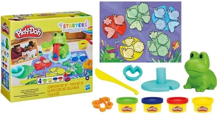 Hasbro Play-Doh békás gyurmaszett a legkisebbeknek