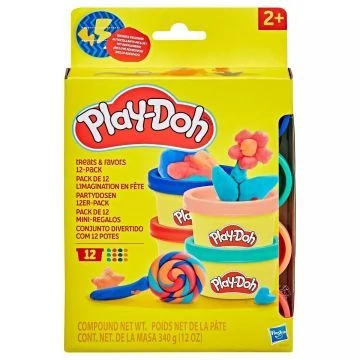 Hasbro Play-Doh: Apró gyurmák - 12-es csomag (G0519)